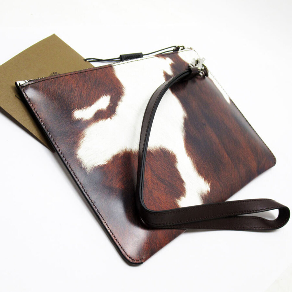 Burberry clutch bag smooth leather pony pattern - Picture 2 of 4
